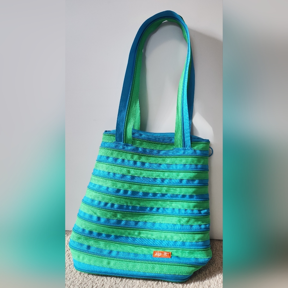 ZIP IT Novelty Zipper purse/tote